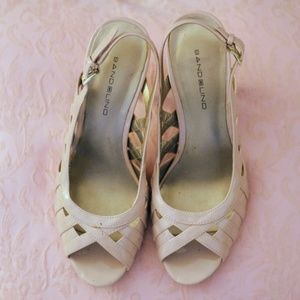 Bandolino Strappy Kitten Heels
